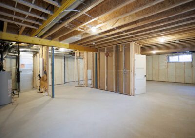 Basement at 132 Meadow Ponds